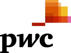 PricewaterhouseCoopers logo.